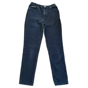 Vintage Calvin Klein Women’s Straight Leg Jeans Black Size 25